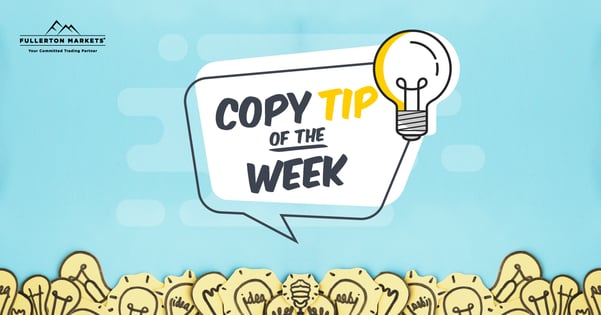 Copy Tip of the Week –ผู้ให้บริการกลยุทธ์ที่ติดอันดับสูงสุดของเราสัปดาห์นี้ “ccprogress”