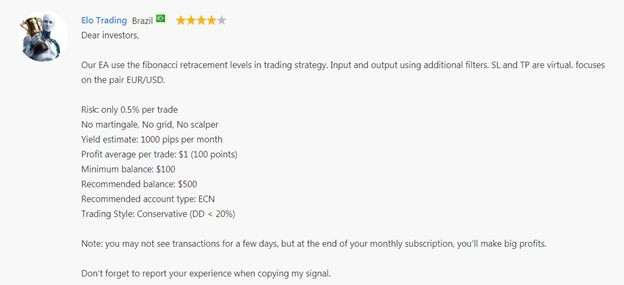 4. Copy Tip of the Week – Strategy Provider “Elotrading”