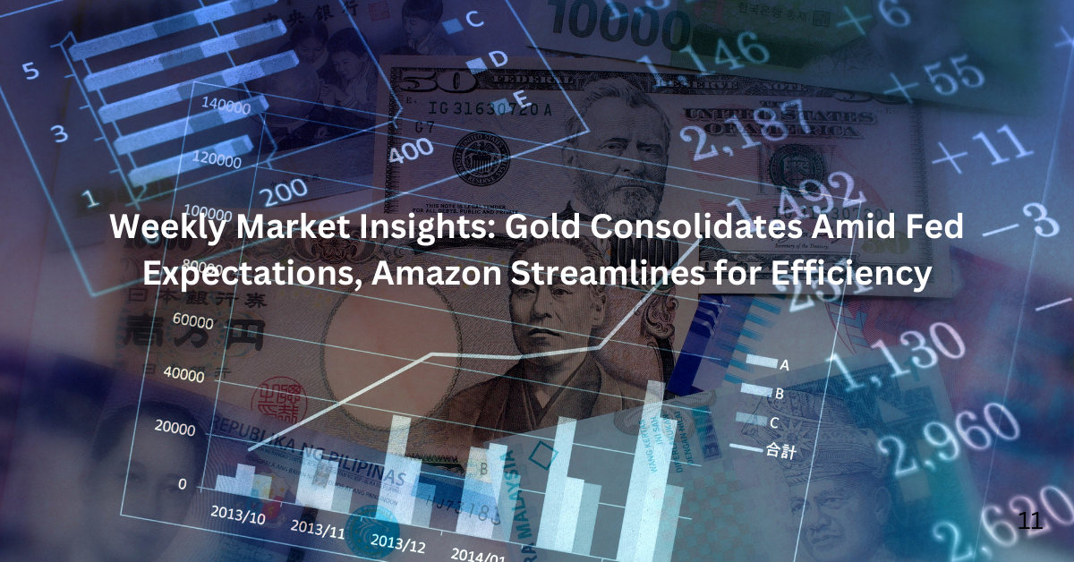 Weekly Market Research: Gold Consolidates Amid Fed Expectations, Amazon Streamlines for Efficiency